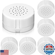 Handepo 6 Pcs White Sound Recorder Voice Recorder Music for Stuffed Animal To