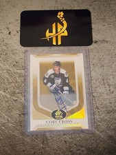 2020-21 SP Signature Edition Legends Cory Cross Autograph #146 TB lighting