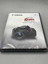 Canon DVD EOS Rebel Tutorial Guide and Instructional Video DVD New Sealed