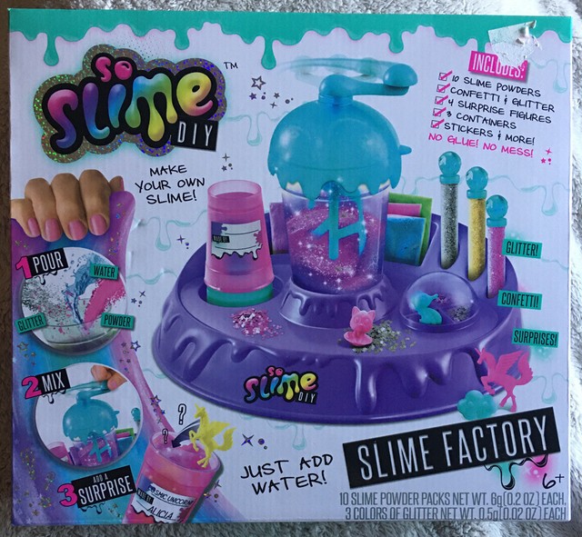 slime factory canal toys