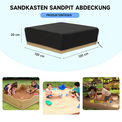 NEVERLAND Sandkastenabdeckung Sandkastenplane Abdeckplane Plane Mit Kordelzug