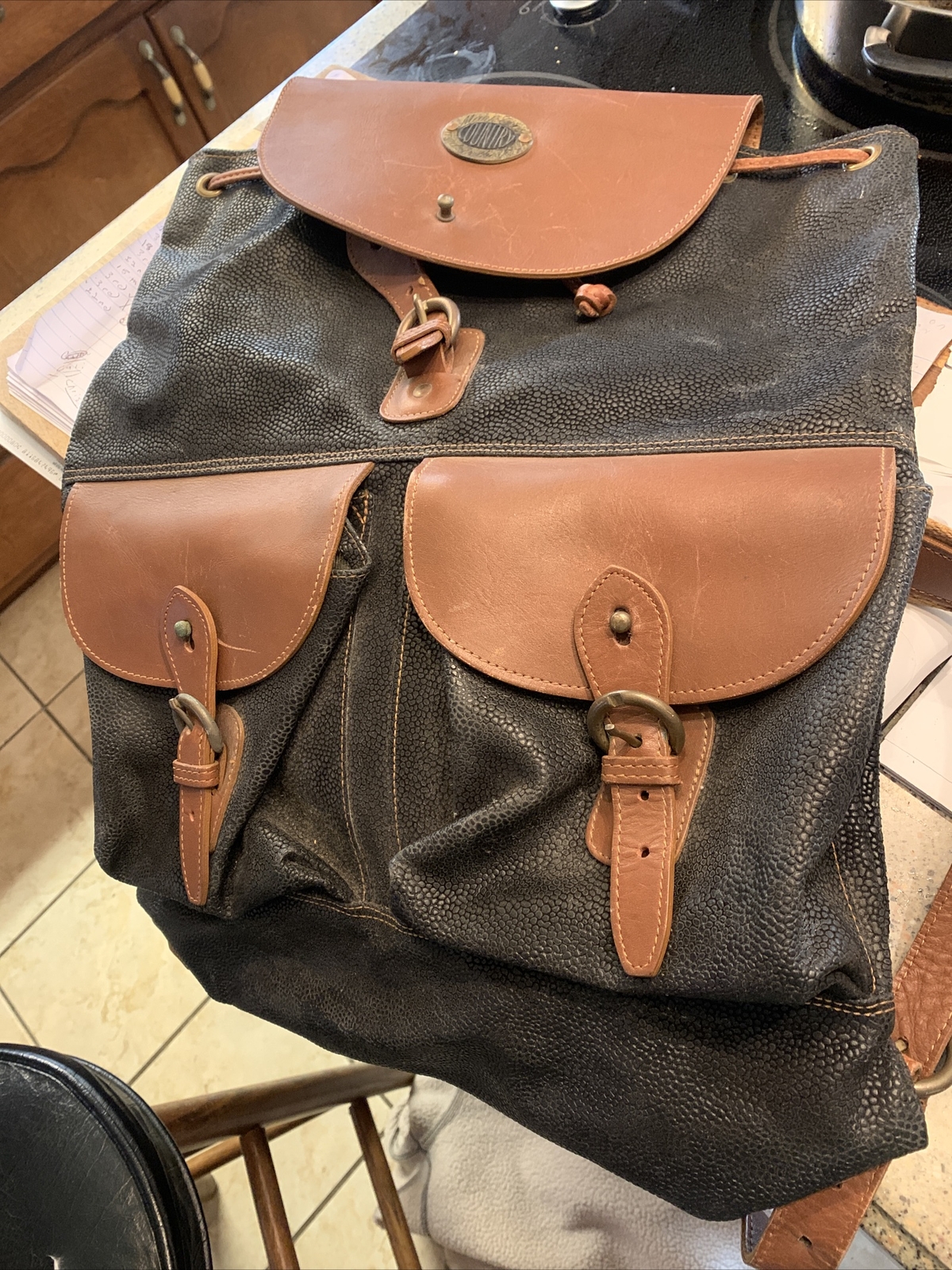 Mark Cross Backpack Vintage - image 1