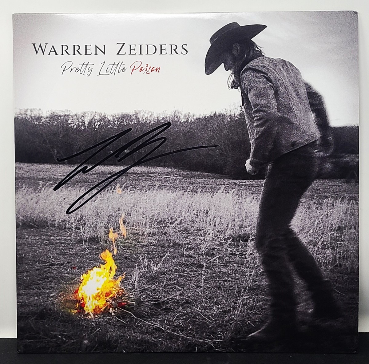 WARREN ZEIDERS Signed Vinyl Record LP 