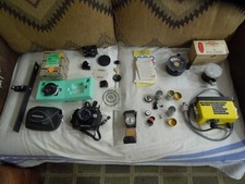 Nikon Nikonos II 35mm Underwater Camera 28MM Lens Bundle  Accessories as is
