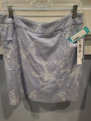 NWT Tribal Remington slit pocket Skort - Light Blue...sz. 14