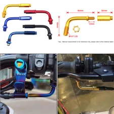 1Pc 90 Degree Elbow Throttle Cable Adjuster Motorcycle Turn Out Repair Parts Acc