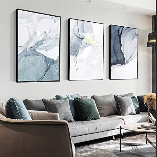 Large framed wall art 2024 for living room
