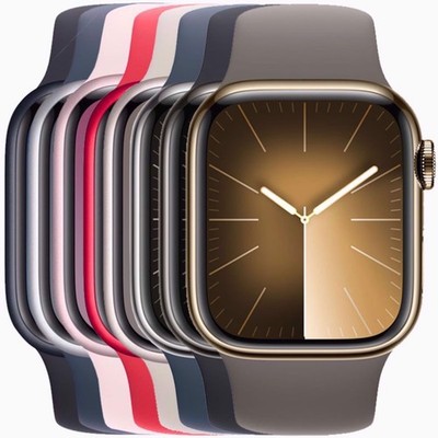 Apple Watch Series 9 - 45mm - Aluminium - GPS - IOS - Smartwatch - Sehr Gut