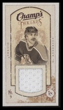 2009 UPPER DECK CHAMP'S GLENN ANDERSON MT-GA MINT THREADS HOCKEY EDMONTON OILERS