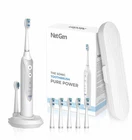 Sonic Electric Toothbrush for Adults with 5 Toothbrush Replacement Heads, 3 B...