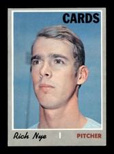1970 Topps #139 Rich Nye   EX/EX+ X3666601