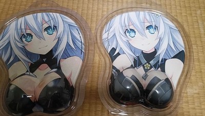 Hyperdimension Neptunia Black Heart 3D Mouse Pad Set Of 2