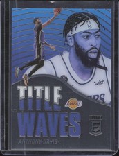 2021-22 Donruss Elite #4 Anthony Davis Title Waves