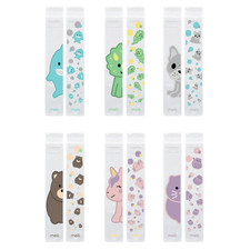 Melii Reusable Ice Pop Tubes 12 Pack Freezie Yogurt Popsicle Bags BPA Free Kids