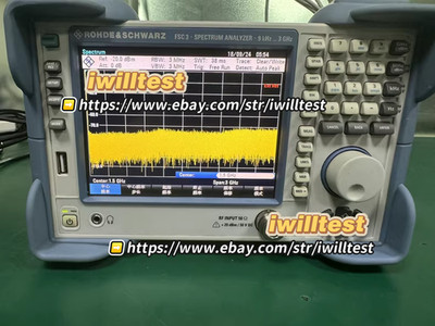 1 pcs R&S FSC3 spectrometer is 3GHz Rohde Schwarz FSC3*IW