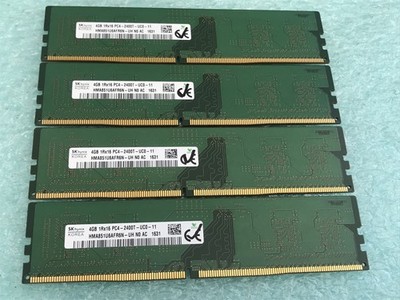 16GB(4 x 4GB) SK hynix HMA851U6AFR6N-UH PC4-2400T DDR4 Desktop RAM - R540A