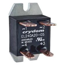 Crydom El240a20r-05 Solid State Relay, 1 Phase, Quick Connect, Panel, Scr
