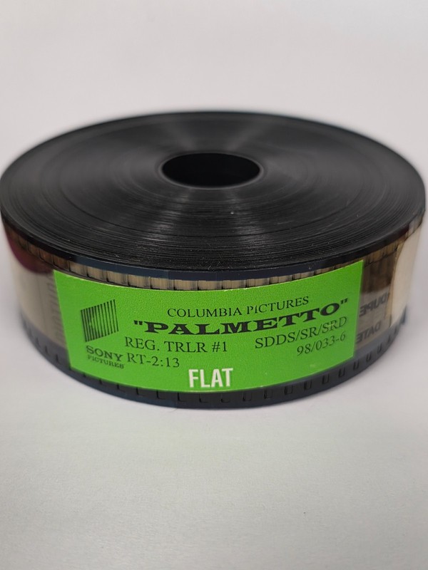Palmetto (1998) Rare vintage 35mm Theatrical Film movie trailer Flat
