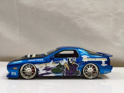 Jada Toys 1/24 Mazda Rx7 Fc3s JDM Classic Model Car Option D | eBay