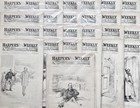 1886 Harper's Weekly Jan. 16-Dec. 4  Pres. Cleveland Marries & Pres. Arthur Dies — photo 1
