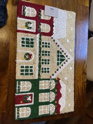 Tag, Coir Door Mat With PVC Backing, Holiday Houses 17 x30 