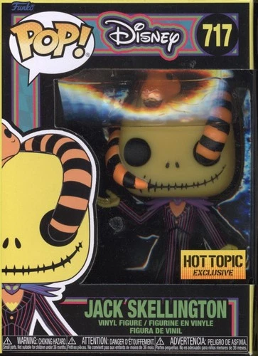 DR | Funko Pop! Disney | Jack Skellington #717 | Hot Topic Exclusive w/Protector