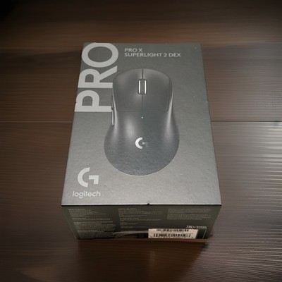 Logitech G PRO X Superlight 2 DEX Wireless Gaming Mouse - Black - Brand New