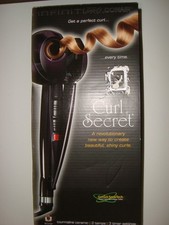 New in Box Conair Infiniti Pro Curl Secret Tourmaline Ceramic Curling Wand Rod