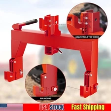 3000LBS Lifting Tractor Hitch 3 Point Quick Hitch to Category 1&2 Tractors