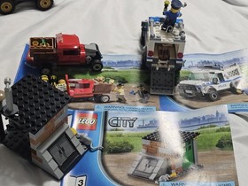Lego City Complete Sets!  60048, 60017, 60007, 60055, 60082, 60065 With Minifigs