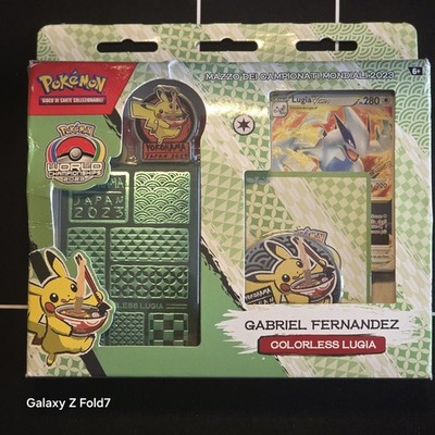 Pokemon Deck WM 2023 Lugia Gabriel Fernandez DEU 