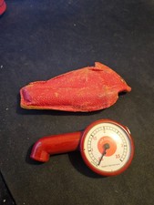Vintage Messko Red Dot Tire Gauge Made In Switzerland