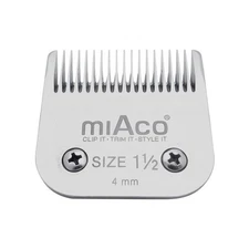 Miaco Size 1.5 Detachable Clipper Blade fits Oster Classic 76, Andis BGC, BGR, B
