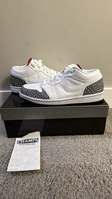 Air Jordan 1 Low Phat Cement Grey Size 8.5 m