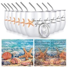 Set of 10 Thank You Gifts You Make a Difference Gift Employee Appreciation Gi...