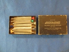 Watchmaker Estate Vintage WATCHCRAFT BALANCE SCREW CUTTERS by C&E MARSHALL