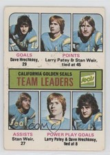 1975-76 O-Pee-Chee Dave Hrechkosy Larry Patey Stan Weir #316 0a4
