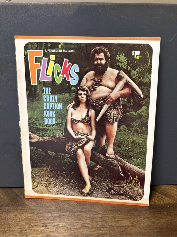 Flicks Gentlemans Erotic Cartoon Magazine 1966 Erotica