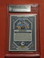2024 Donruss Elite Rookie On Deck Drake Maye 3 BGS 9