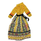 Vtg Barbie Doll 1978 Best Buy Fashion 2226 Yellow Black Floral Peasant Dress