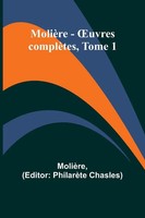 MolièRe | MolièRe - ¿Uvres ComplèTes, Tome 1 | Taschenbuch | FranzöSisch (2024)