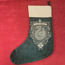 Universal Studios Wizarding World of Harry Potter Slytherin Christmas Stocking
