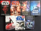 Lot 7 STAR WARS Hardcovers~4 Skywalker Saga Movie Tie-Ins~Clone Wars~Force~LN