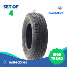 Set Of 4 Used Lt 22575r16 Michelin Agilis Crossclimate 115112r - 9-9.532 Set Of 4 Used Lt 22575r16 Michelin Agilis Crossclimate 115112r - 9-9.532