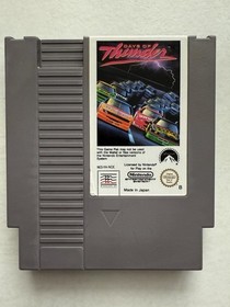 Nintendo NES Days of Thunder   Modul+Schuber