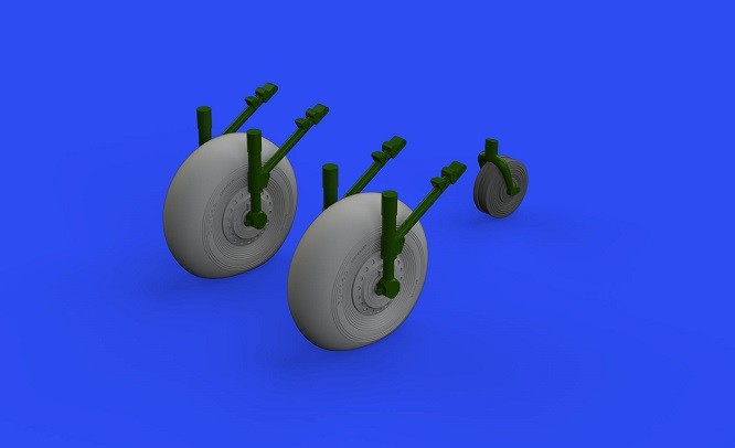 Eduard Accessories 648656 - 1:48 Lancaster B Mk.I Wheels for HKM - New
