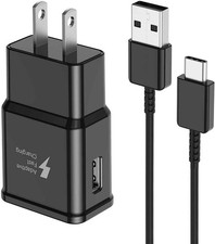 Universal Wall Charger Plug Type-C Charging USB Cable For Samsung Galaxy S21 S23