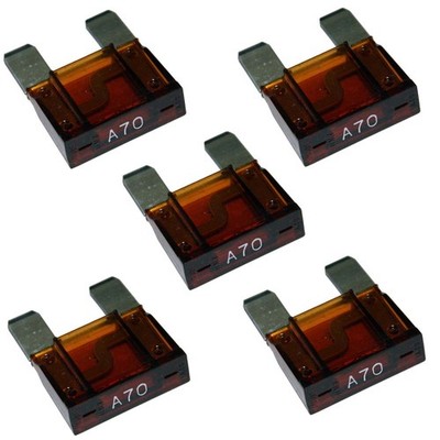 5x MAXI Steck-Sicherung 80 Ampere KFZ Auto Flachsicherung Car Hifi Verstärker