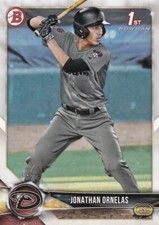 Lot of (100) 2018 Bowman Draft JONATHAN ORNELAS 1st Rookie #BD-29 Diamondbacks