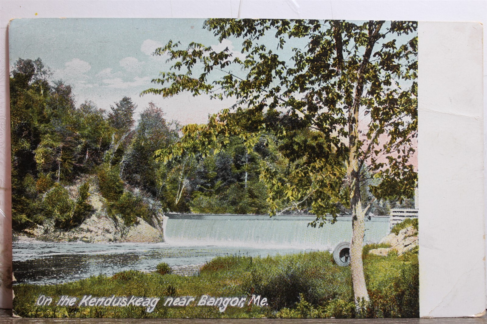 Maine ME Bangor Kenduskeag Postcard Old Vintage Card View Standard
